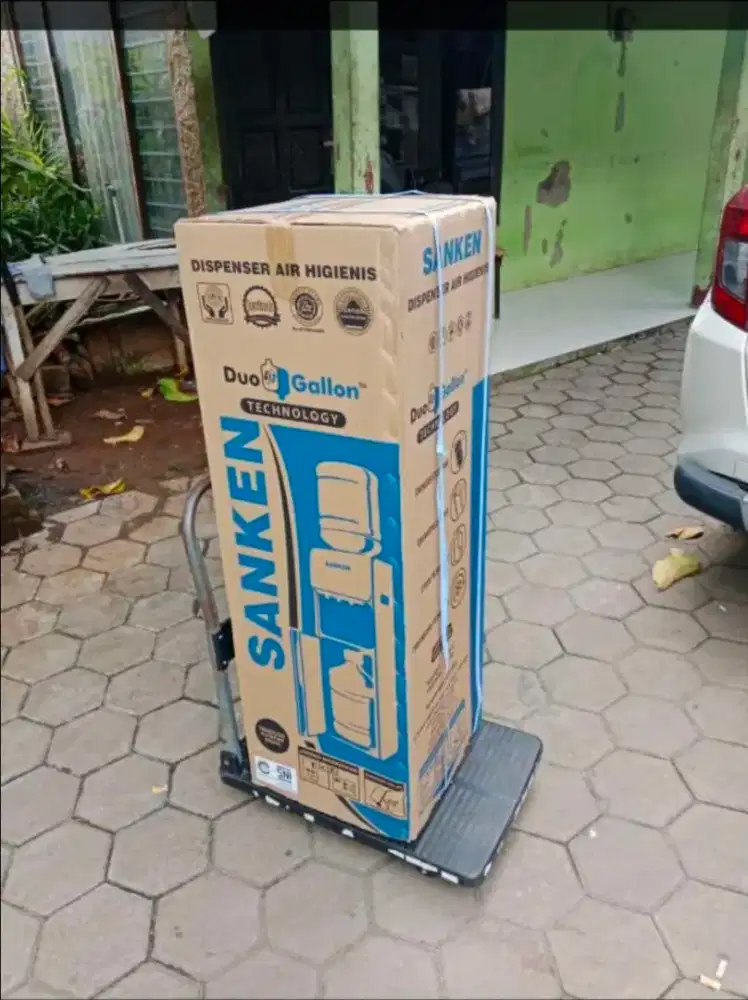 Dispenser sanken galon bawah dan atas kompresor