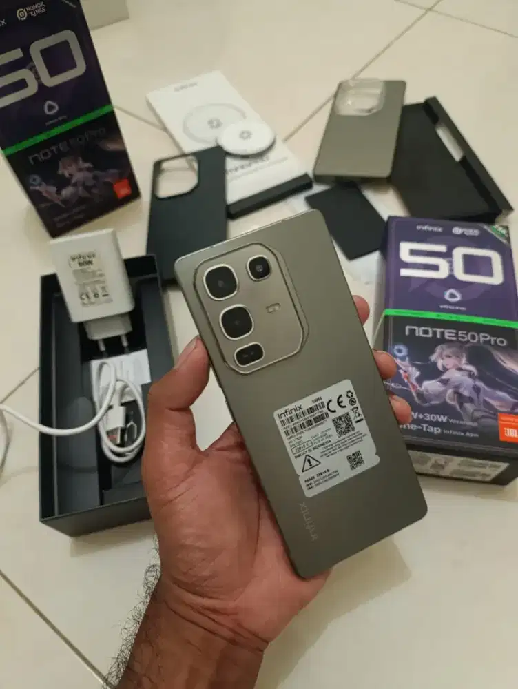 Infinix Note 50 Pro 16/256 Fullset Superr..Tt ajukan