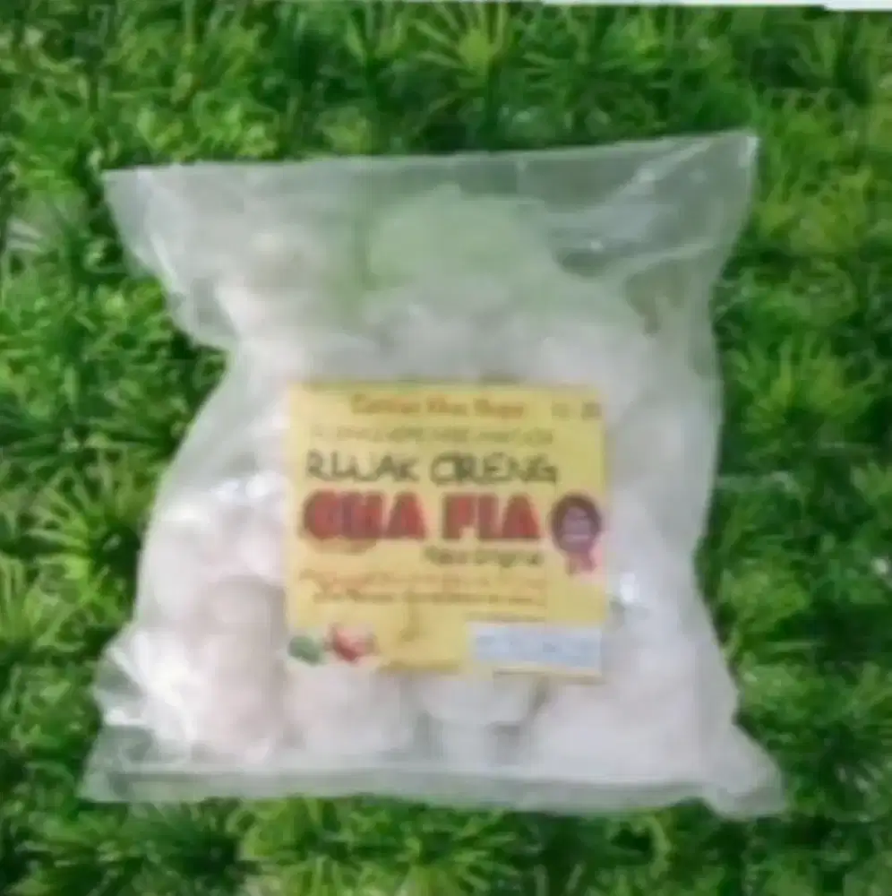 ChaFia cireng rujak dan cireng isi ayam