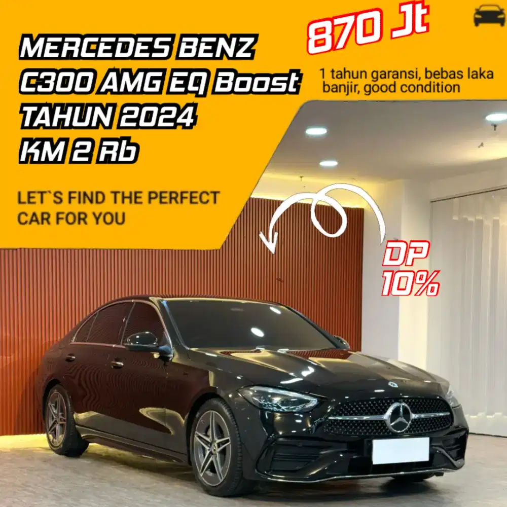 Mercedes Benz C300 AMG EQ Boost Tahun 2023