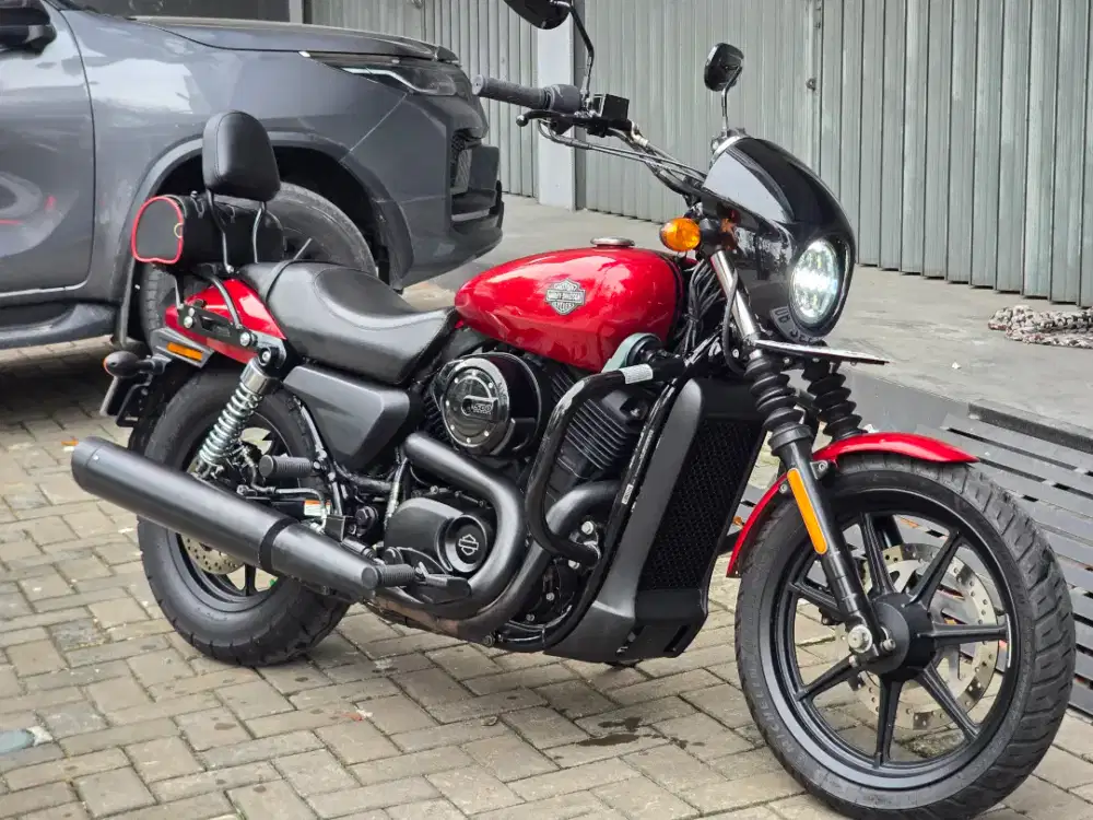 Moge Cruiser Harley Davidson Street 500/XG 500 th 2015 km3rb Like New