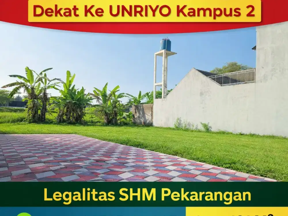 Tanah Maguwoharjo 3 menit dari  UNRIYO kampus 2