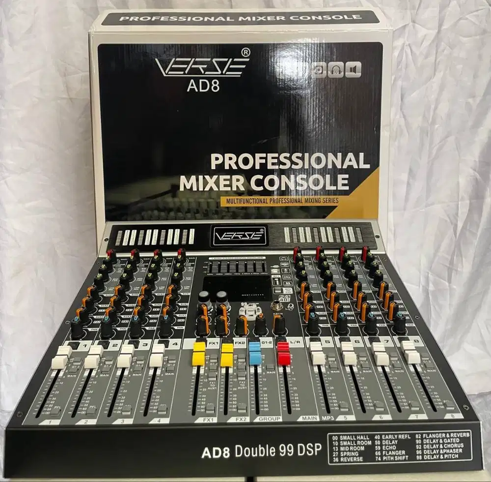 VERSE AD8 - MIXER CONSOLE - ORIGINAL GARANSI RESMI VERSE