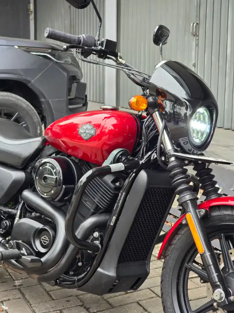 Moge Cruiser Harley Davidson Street 500/XG 500 th 2015 Km 3rb Like New