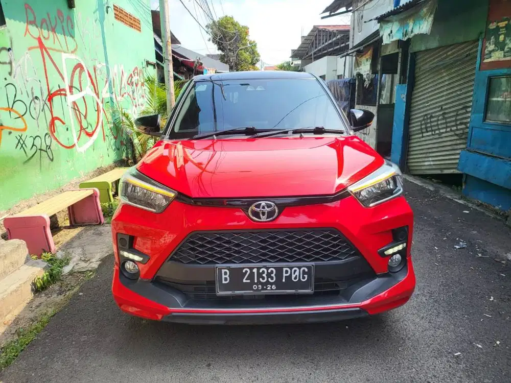 Toyota Raize GR Sport TSS 1.0 Turbo Two Tone Tahun 2021 Merah AT