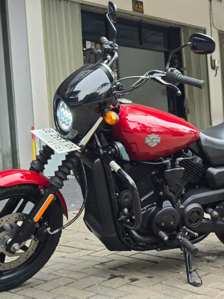 Moge Cruiser Harley Street 500/XG 500 Th 2015 Km3rb Like New Siap Gas