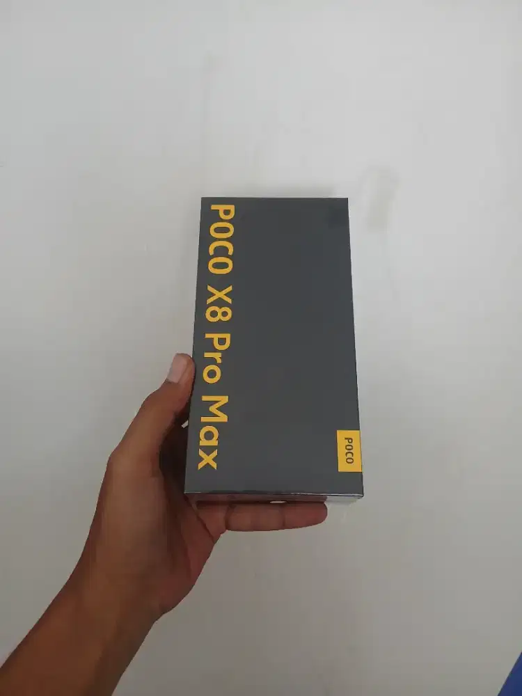 Fast respon WA Poco X8 Pro Max 5G 12/256 Garansi resmi 15bln