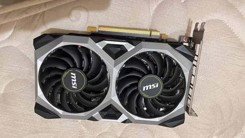 COD MSI GTX 1660 OC 6GB 90% BAGUS