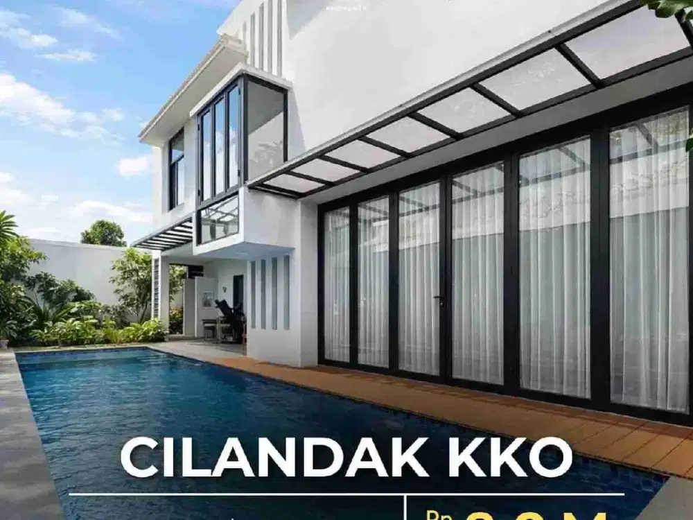 Akses jalan lebar & elite
 ke TB Simatupang di Cilandak Jakarta selatan