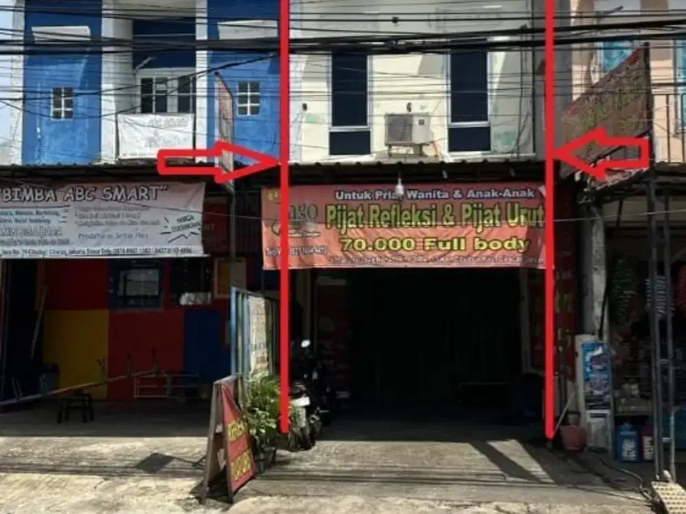 Dijual Ruko Pinggir Jalan Raya Taruna Jaya Cibubur, Jakarta Timur, 2lt, Jalur Hidup, Shm - 950jt All in!