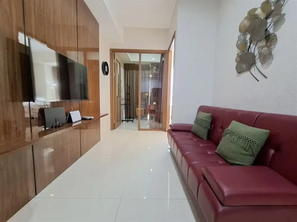 Disewakan Cepat Condominium 1BR Taman Anggrek Residence Interior Cozy Lokasi Strategis