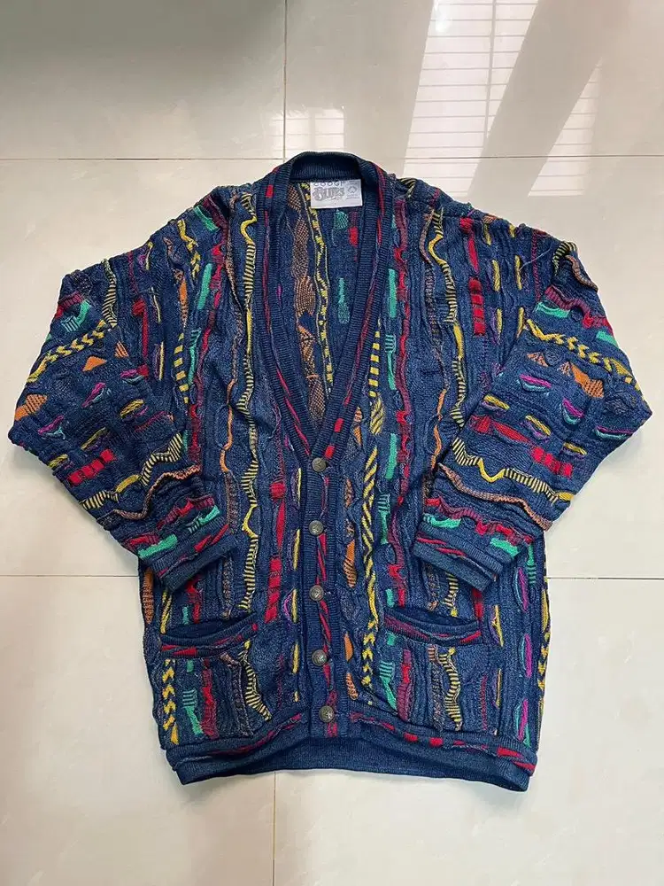 Vintage Coogi Australia 3D Knit Cardigan