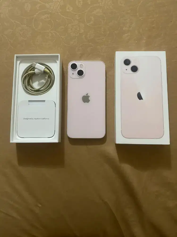 Iphone 13 138gb pink garansi resmi ibox