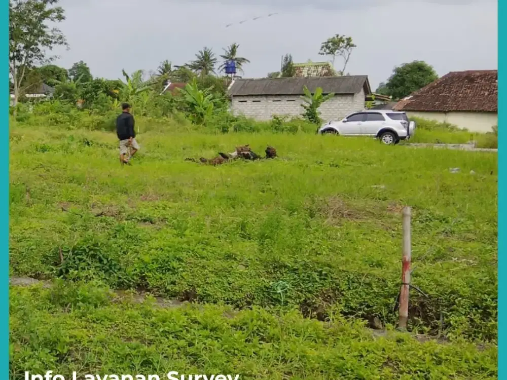 Tanah Jogja Kaliurang 5 Menit Pasar Rejodani SHM Ready