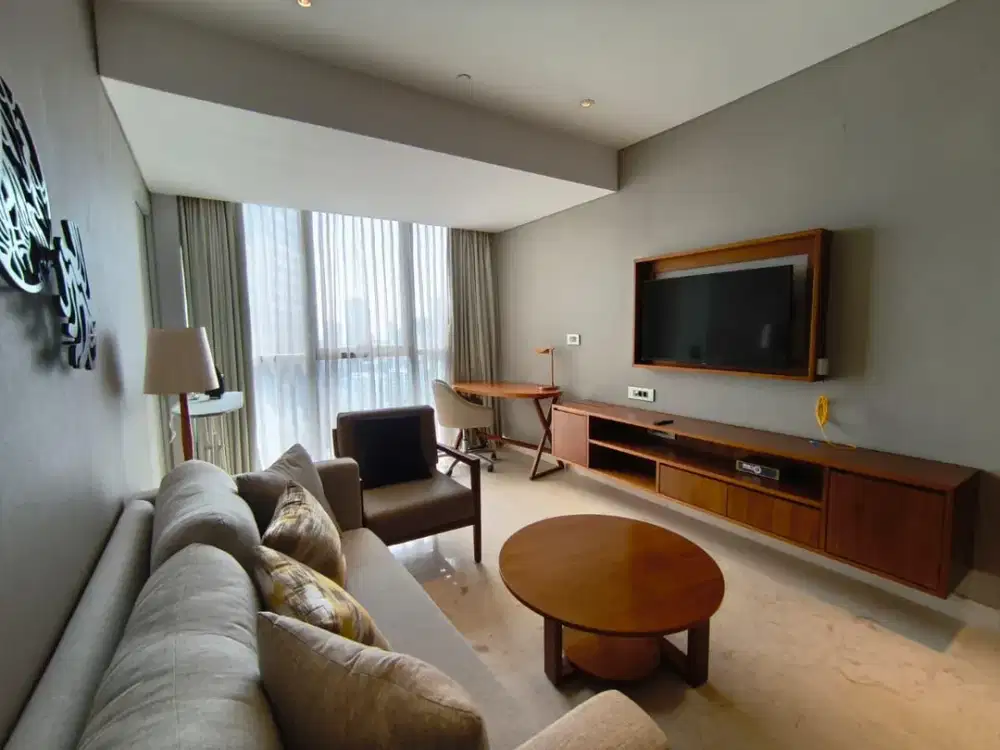 Disewa Apartemen The Suites satrio Ciputra World 1 furnish 1BR uk 69m at Jakarta Selatan