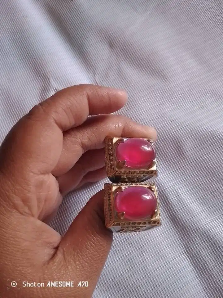 Koleksi Akik Batuan Pink Antik