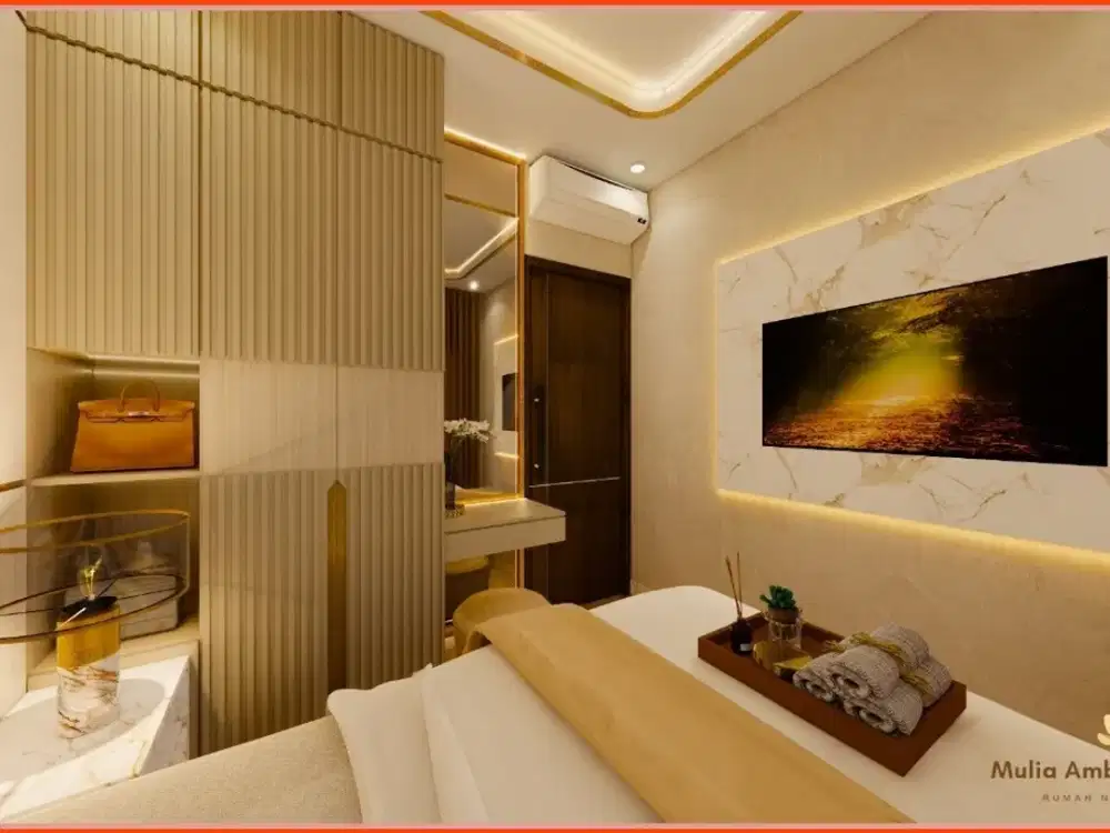 Rumah Dijual Sleman Nuansa Villa Dekat Kampus UMY Dalam Cluster