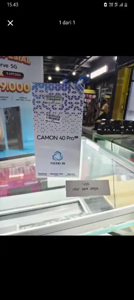 TECNO CAMON 40PRO 5G 8 256 | ATLANTIS DAHSYAT