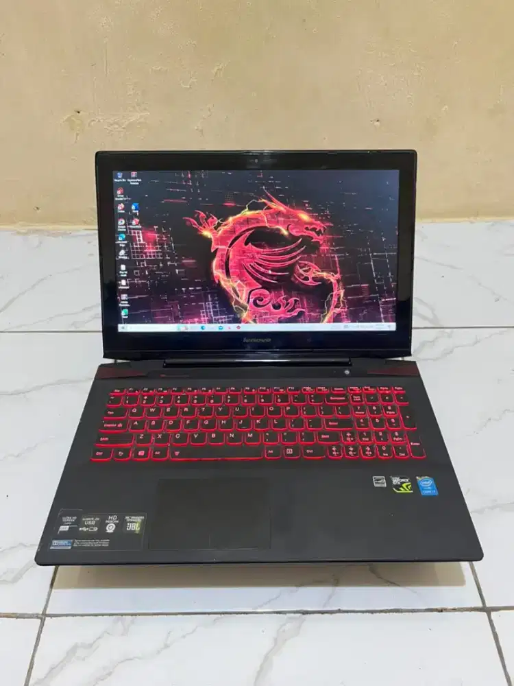Lenovo Ideapad Y50 70 Seri  Gaming Core i7 VGA GTX Tinggal Pake