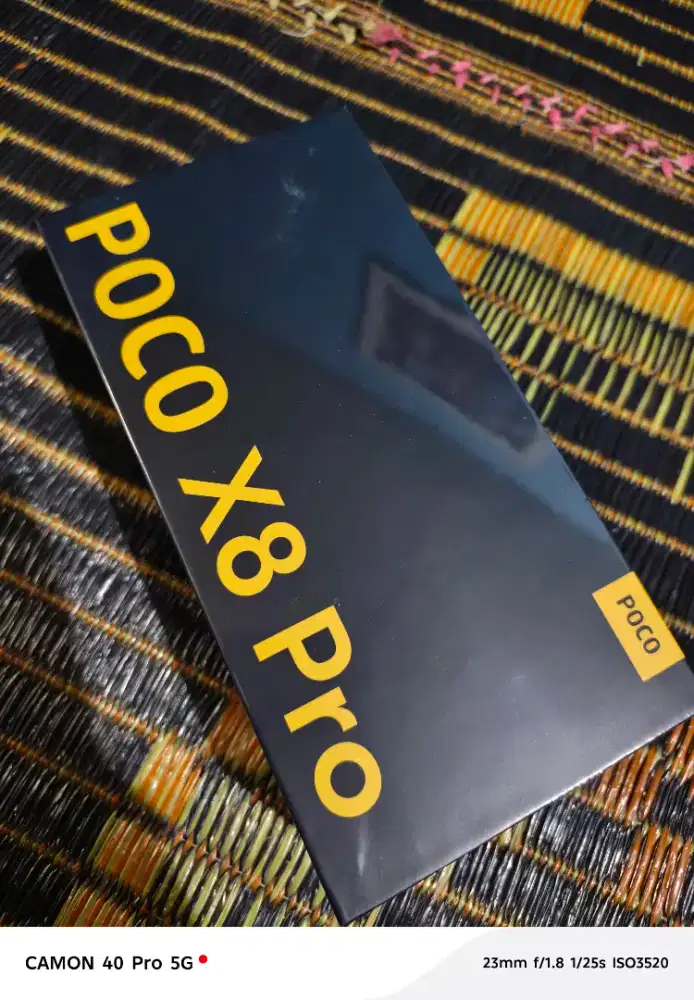 poco X8 pro ram 8/512 baru segel box garansi resmi