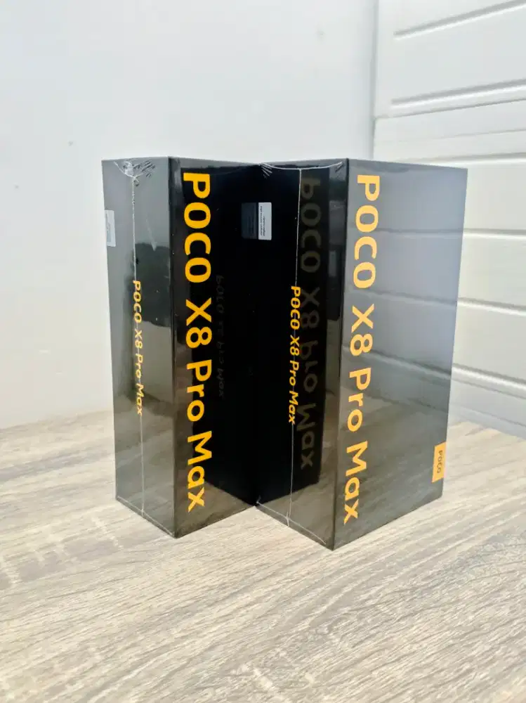 XIAOMI POCO X8 PRO MAX 12/512 Baru dan Segel PABRIK