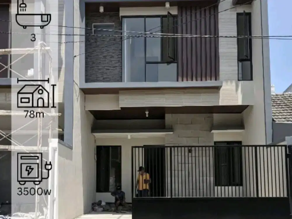 DIJUAL RUMAH KLAMPIS ANOM SUKOLILO SURABAYA RON.A2848