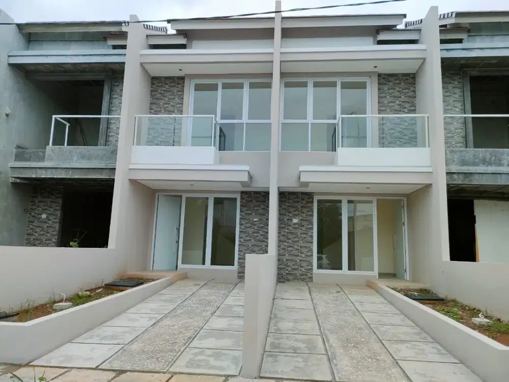 DIJUAL RUMAH CANTIK SIAP HUNI SUDAH HAK MILIK HARGA MURAH DI PALM BLOSSOM