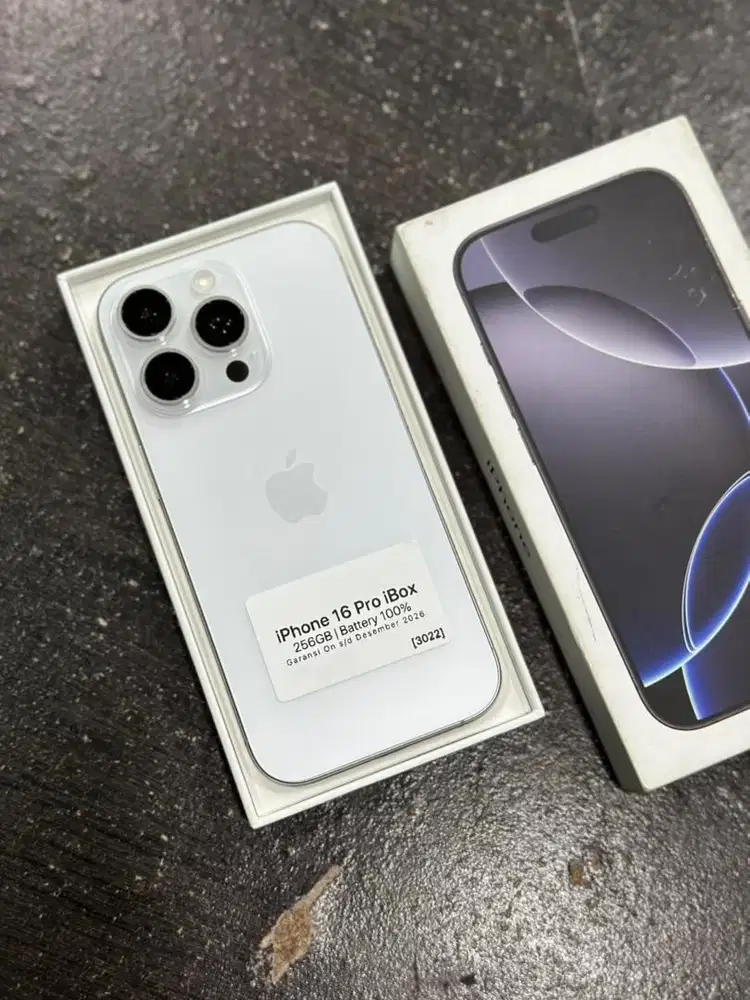 iPhone 16 Pro 256gb BH 100% mulus iBox