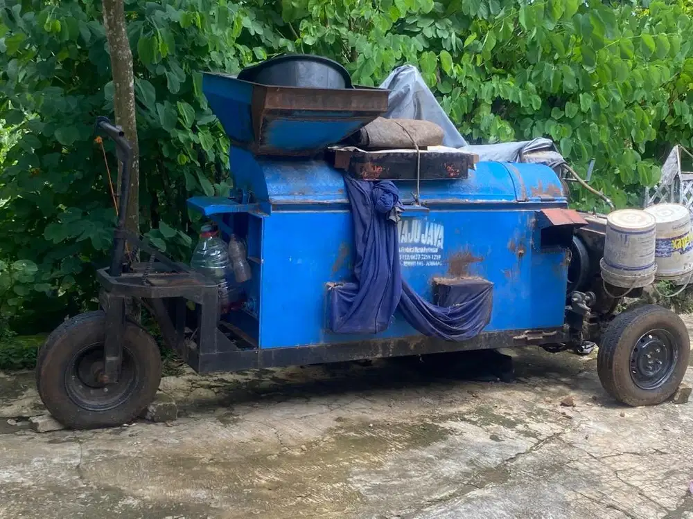 mesin perontok jagung klobotan, kedelai, kacang panjang dll