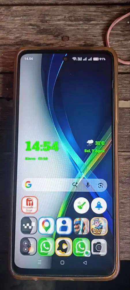 HP OPPO A60 4G ram 8gb, 128gb