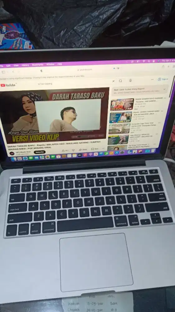 MacBook pro retina 13 2015