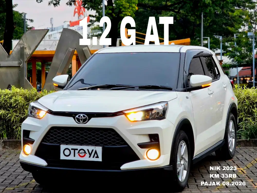 RAIZE 1.2 G AT 2023 ISTIMEWAAAA