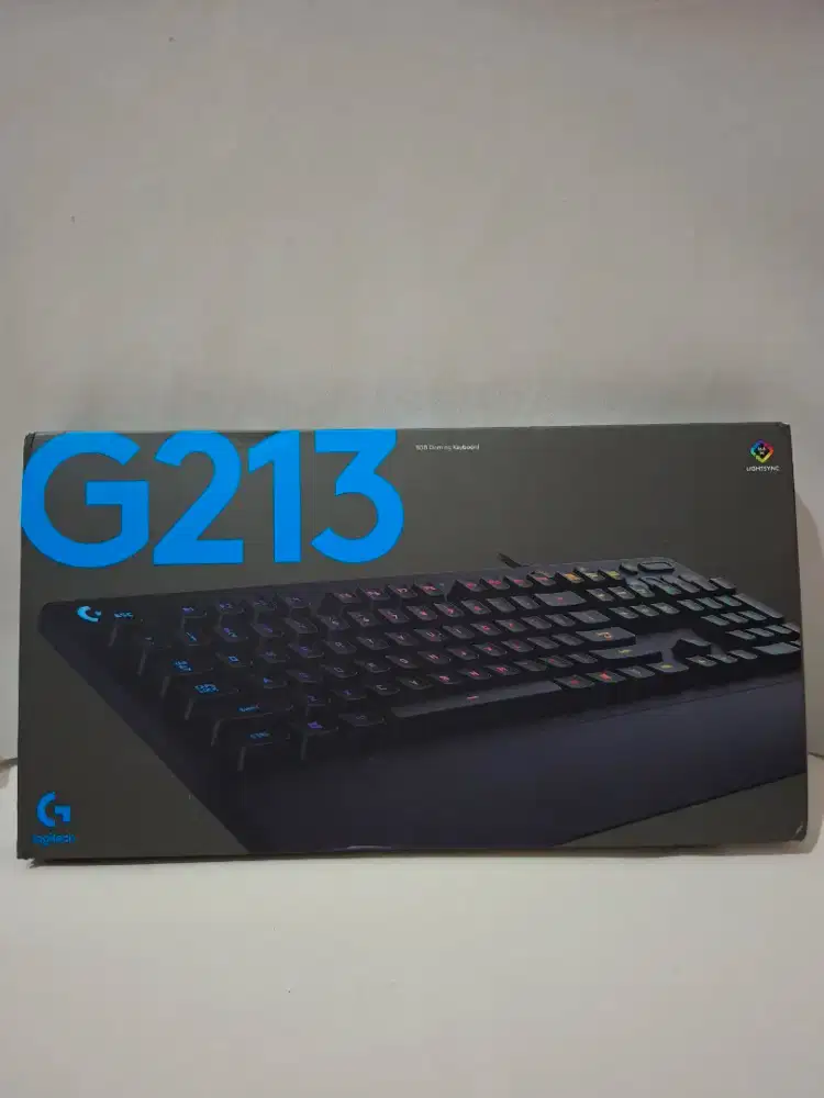 HARGA PROMO: Logitech RGB Gaming Keyboard G213
