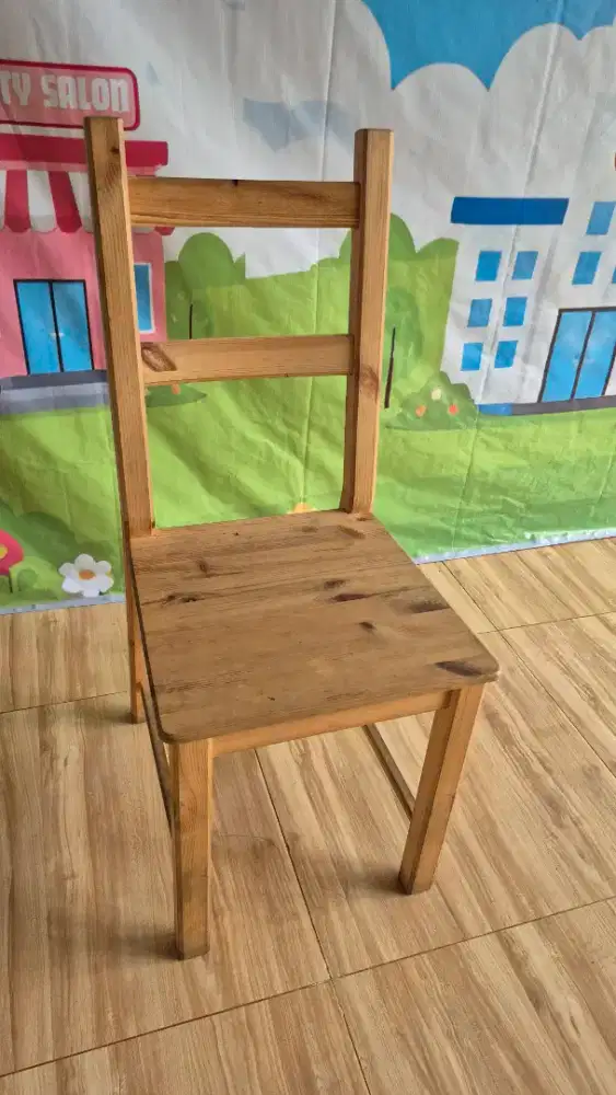 IVAR BANGKU KURSI KAYU IKEA like new