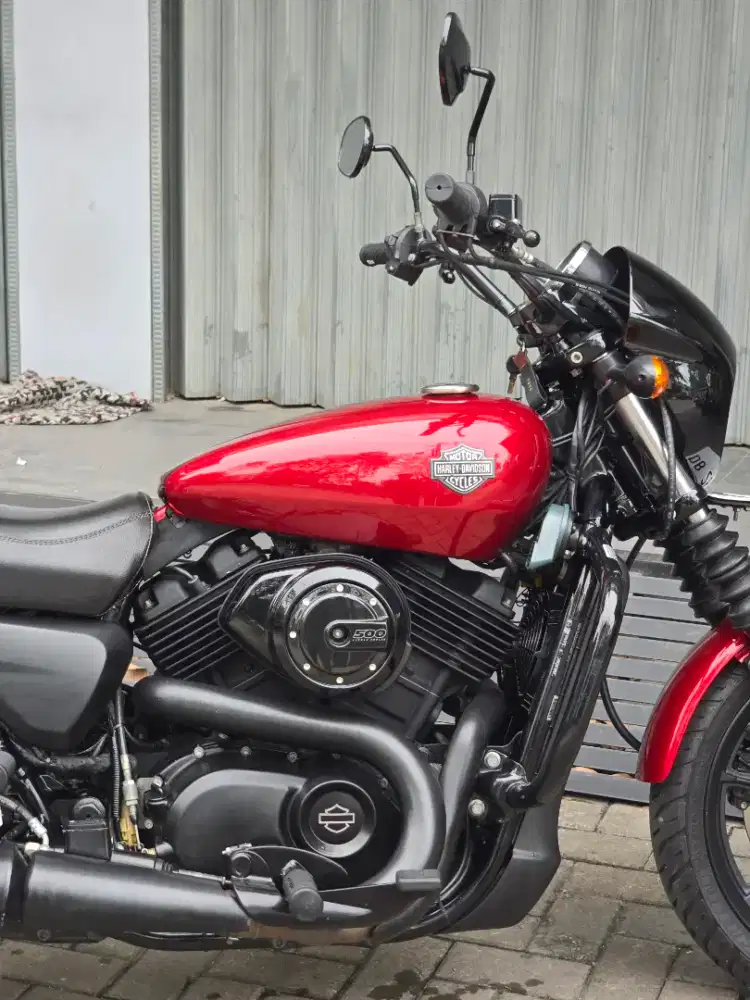 Moge Cruiser Harley Davidson Street 500/XG 500 th 2015 Km3rb Like New