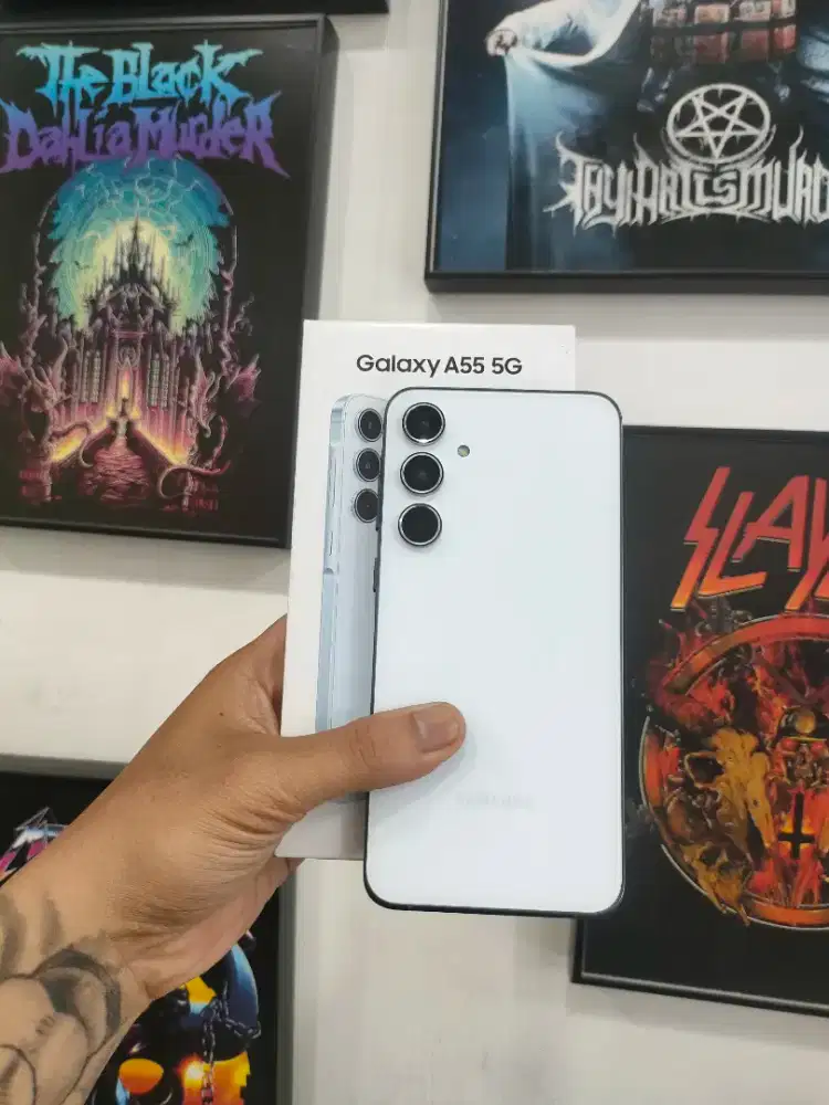 Samsung A55 8/256 Fullset Fingerprint Off