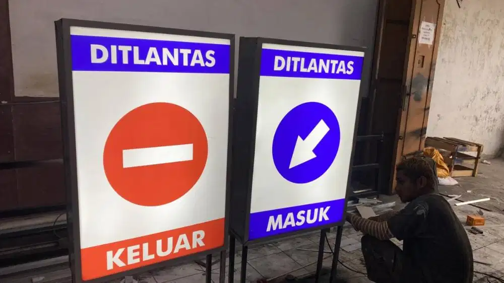 Neonbox akrilik 2 sisi