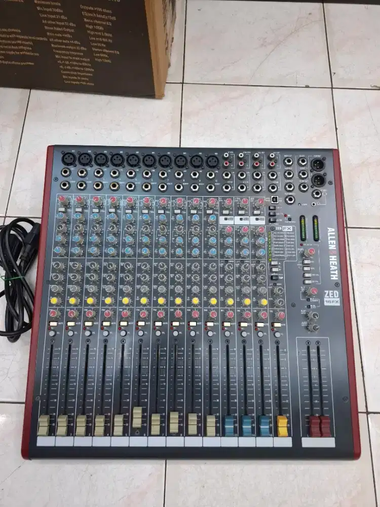 Allen & heath zed 16fx zed 16 fx original