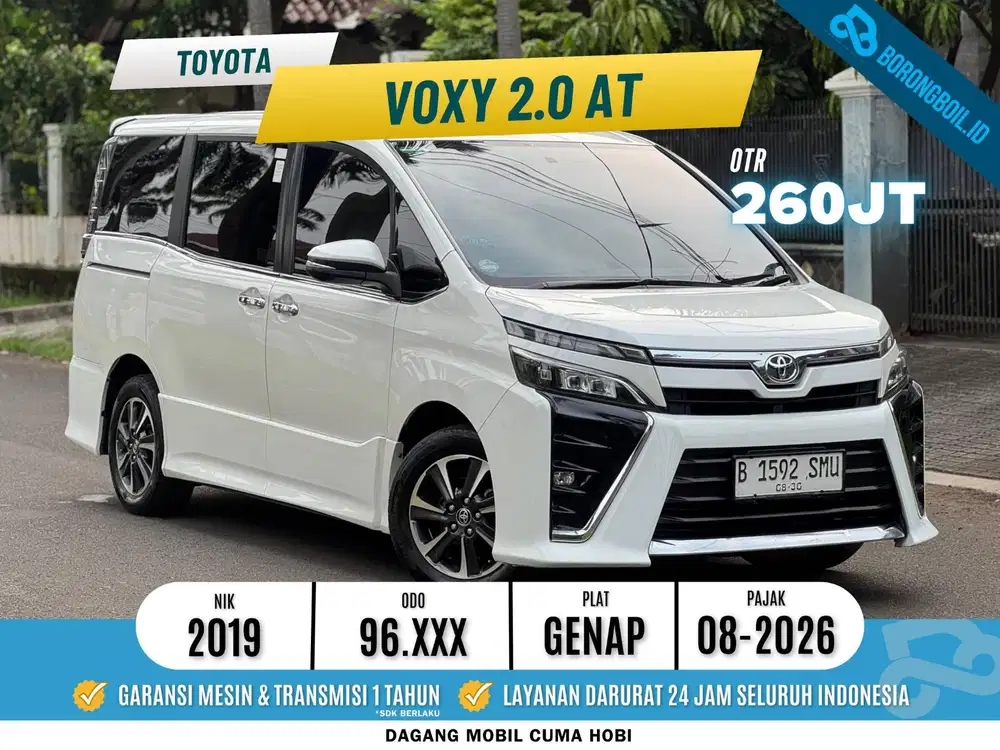 Toyota Voxy 2.0 2019 Putih TERMURAH