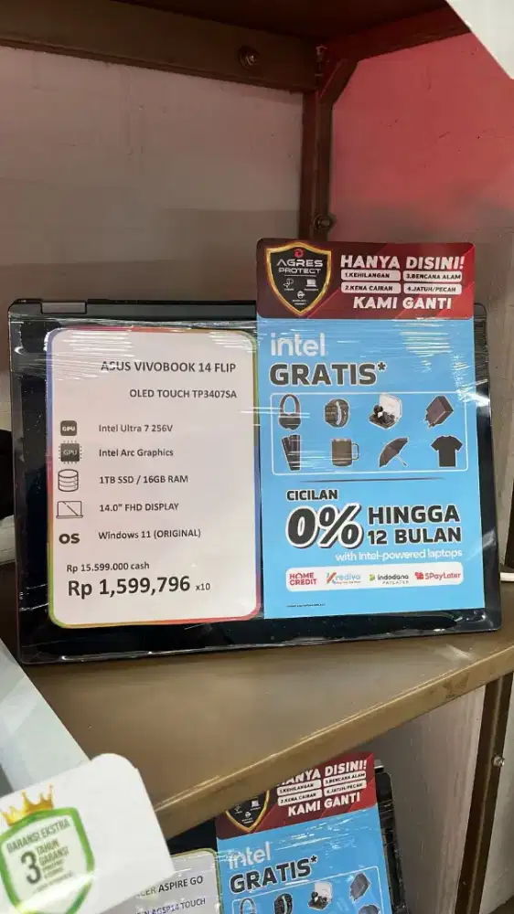 Laptop Asus promo cicilan 0%