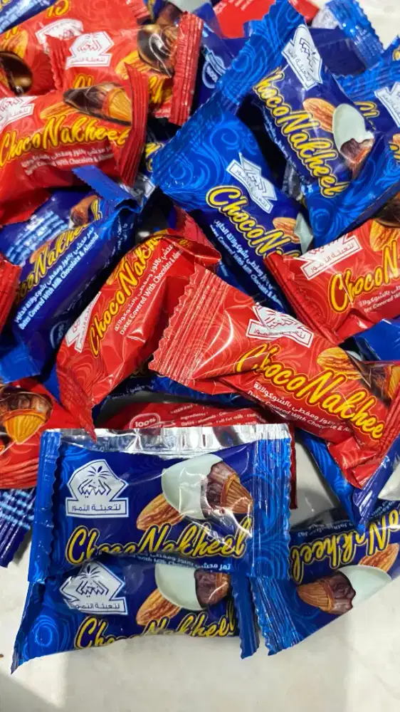 Cokelat Almond Choco Nakheel 500gr