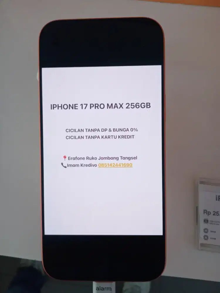 IPHONE 17 PRO MAX 256GB Cicilan Tanpa Dp