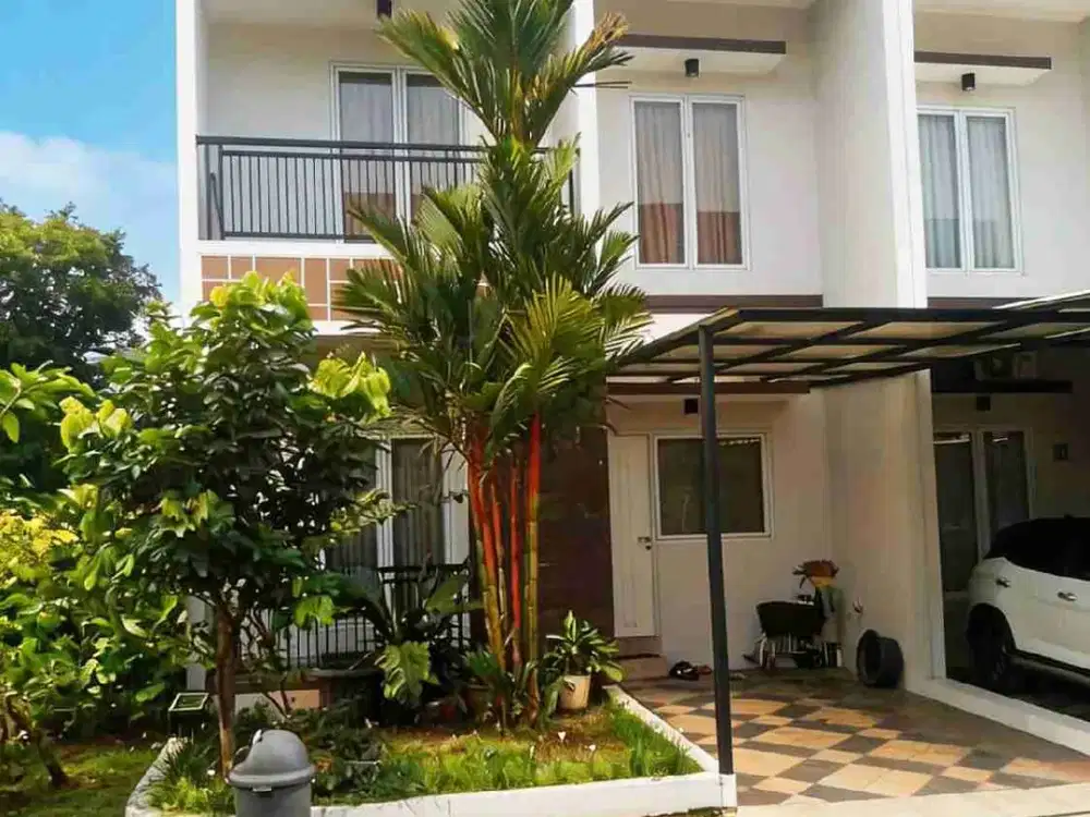 Rumah second siap huni semi furnished di Ciater Serpong nempel BSD