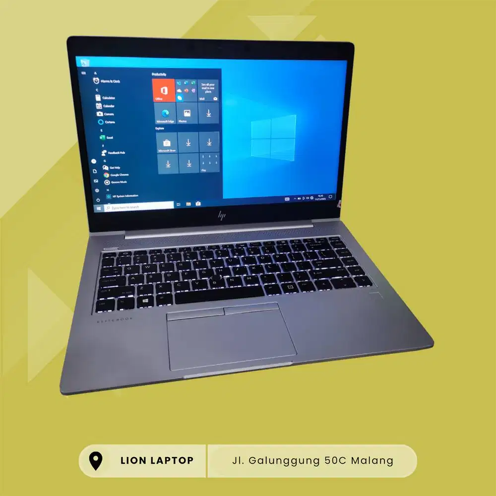 FUll Aluminium Body Core i7 gen 8 8/256 HP Elitebook 840 G6 [07|04]