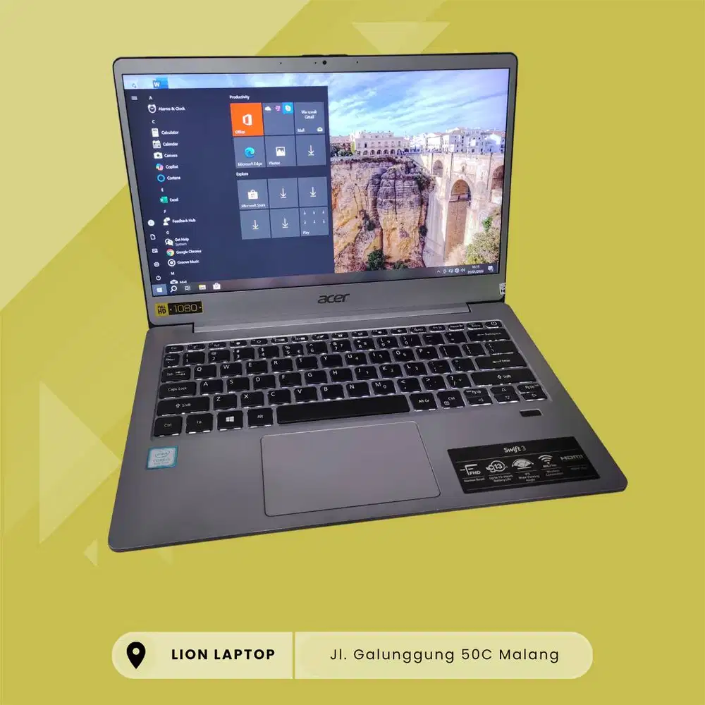 Super Slim Core i5 Gen 8 8/25 Acer Swift 3 SF313-51 [07|04]