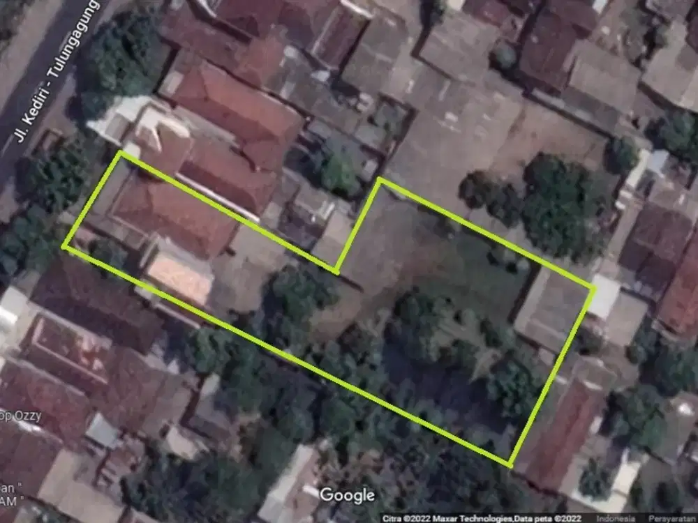Rumah Nol Jalan Raya Ngadirejo Kediri Cocok Untuk Bangun Kos2an Gudang