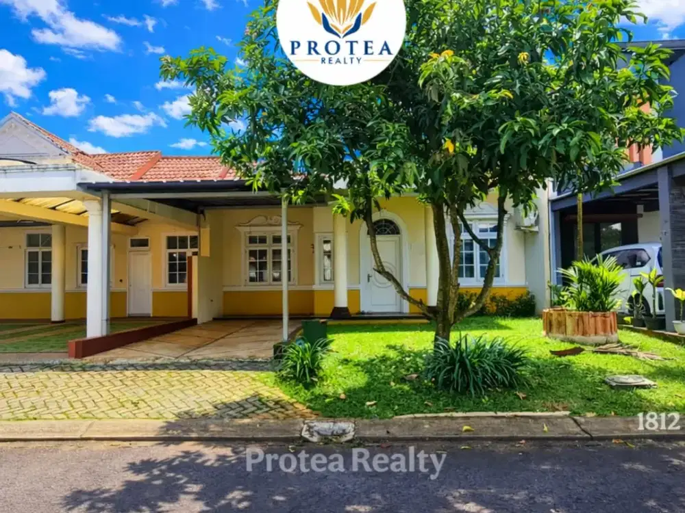 Dijual Rumah Dalam Cluster, Lokasi Strategis Dekat Sekolah, Pintu Tol Dan Stasiun Rawa Buntu