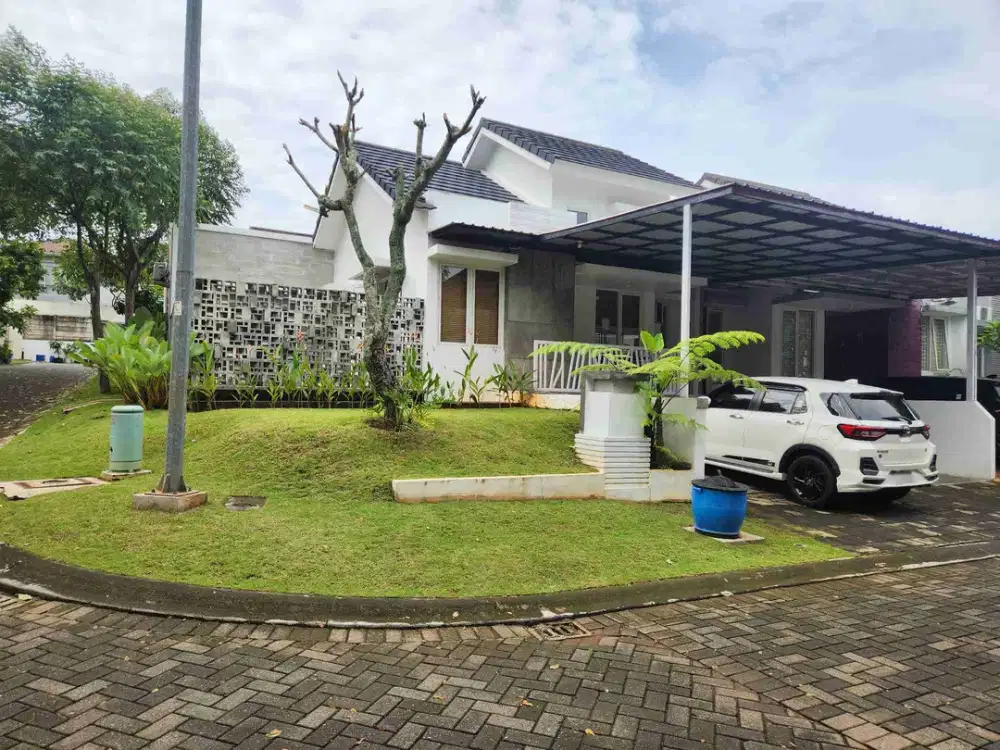 Rumah Hook Graha Taman Pelangi BSB City, Semi Furnished