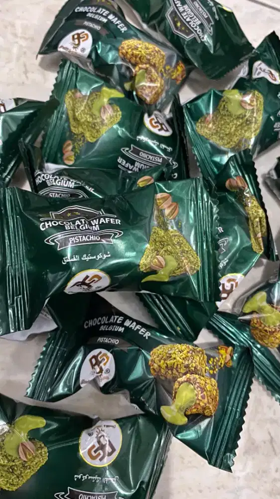 Cokelat Wafer Belgium pcs