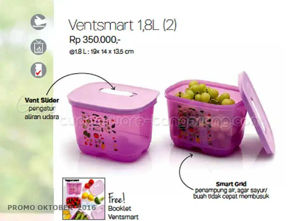 tupperware smartbox / ventssmart